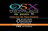 Informe / OSX Festival 2012, es para ti!