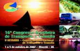 16º Congresso Brasileiro de Transporte e Trânsito da ANTP