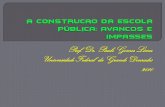 A construção da escola pública - Paulo Gomes Lima