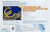 Programa de Doutoramento em Economia