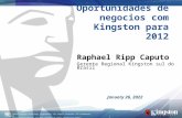 Apresentação Kingston 2012 - 7º Encontro de parceiros Mazer