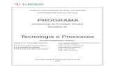 programa tecnologia e processos