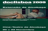 Folheto Extensão doclisboa 2009 em Alcobaça