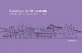 Catálogo de Artesanato do Estado do Rio de Janeiro - 2011 - SEBRAE/RJ - Utilitarios