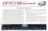 Boletim Informativo IPV Macaé
