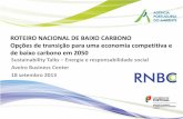 Roteiro Nacional de Baixo Carbono_APA