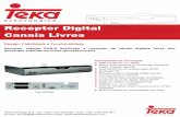 Kit Satelite Digital Teka TK2000M Antena 100cm - Manual Sonigate