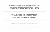 PLANO DIRETOR SIDEROPOLIS-SC