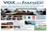 Jornal Voz do Itapocu - 20ª Edição - 14/09/2013