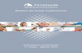 Boletim da Saúde Suplementar – 2ª Edição – Agosto 2012