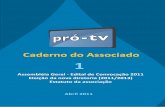 Caderno do Associado - Pró-TV nº 1