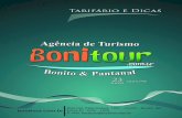 Bonitour - Dicas e Tarifário - Operadora 2014
