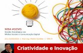 Criatividade e Inovação em Mídias Sociais - VOL 2