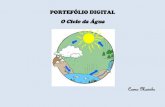 Portefolio digital - Ciclo da Água