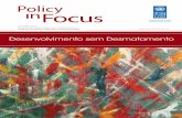 Policy in Focus No. 29 -- Desenvolvimento sem Desmatamento -- IPC-IG/UNDP