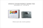 Video Porteiro Sem Fio Tela LED 4" Colorido - Synter Digital