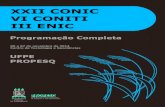 Programação Completa - CONIC 2014