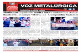 Jornal Voz Metalúrgica - Edição Nov e Dez de 2014 e Jan de 2015