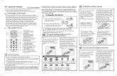 Manual de instrução - Controle remoto universal - Cru - 0888