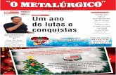 Jornal 'O Metalúrgico' - Edição Especial de Fim de Ano