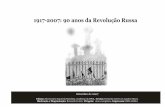 Cartilha 90 anos da Revolução Russa