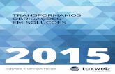 Catálogo 2015 - TaxWeb Compliance Fiscal