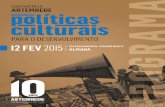 Programa da Conferência Internacional Políticas Culturais para o Desenvolvimento