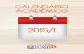 Calendario academico 2015/1