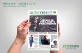 Mídia kit Jornal EM TEMPO