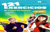 5.º PT 121 Exercícios de Língua Portuguesa