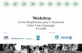 LitterLess Campaign | apresentação do projeto