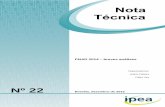 IPEA Nota Tecnica Pnad2014 - Evolução de Indicadores Sociais