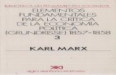 Grundrisse tomo III - Karl Marx