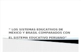Los Sistemas Educativos de Mexico y Brasil