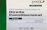 Série 1001 Questões Comentadas - Volume 1 - ESAF - Direito Constitucional