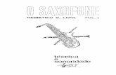 SAXOFONE - MÉTODO - Demétrio S. Lima - Técnica e Sonoridade - Volume 01