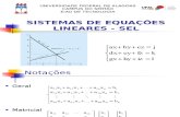 05 - Sistemas de Equações Lineares