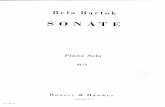 Bartok Piano Sonata Sz. 80
