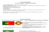 o Estado Portugues- Estrutura e Funções