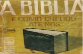 A Biblia e Como Chegou Até Nós - John Mein