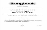 As 101 Melhores Canções Do Século XX I (Songbook Chediak)