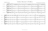 Fácil 5 Violines - John Ryans Polka