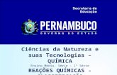Ciências da Natureza e suas Tecnologias – QUÍMICA Ensino Médio, Série – 1ª Série REAÇÕES QUÍMICAS - CLASSIFICAÇÃO.