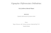 Equações Diferenciais Ordinárias Prof. Guilherme Jahnecke Weymar AULA 02 Equações diferenciais de primeira ordem Fonte: Boyce, Bronson, Zill, diversos.