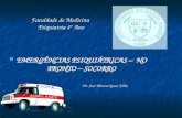 Faculdade de Medicina Psiquiatria 4º Ano EMERGÊNCIAS PSIQUIÁTRICAS – NO PRONTO – SOCORRO EMERGÊNCIAS PSIQUIÁTRICAS – NO PRONTO – SOCORRO Dr. José Moura.