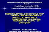 Secretaria de Estado de Saúde do Governo do Distrito Federal Hospital Regional da Asa Sul (HRAS) Hospital Regional da Asa Sul (HRAS) Programa de Residência.