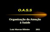 O.A.S.S Organização da Atenção à Saúde Luiz Marcos Ribeiro 2011.