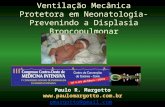 Ventilação Mecânica Protetora em Neonatologia-Prevenindo a Displasia Broncopulmonar Paulo R. Margotto  pmargotto@gmail.com.