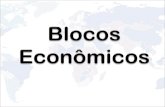 blocos econômicos,  Um dos principais fatos referentes à dinâmica comercial do mundo globalizado do século XX foi a formação de grandes blocos econômicos,