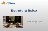 Www.companhiadoscursos.com.br Estrutura física Profº Sergio Leite.